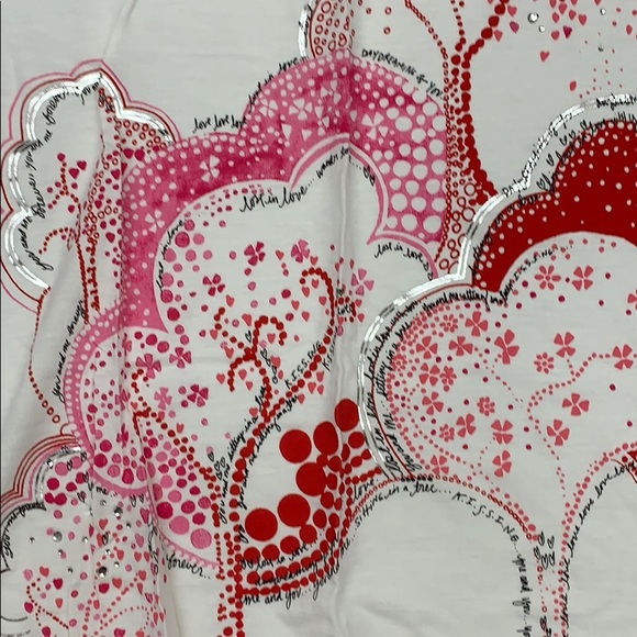 PINK Victoria’s Secret NWT ivory shirt.  Size M/L. - Picture 2 of 2